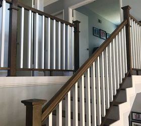 stair railing remodel