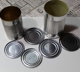How to Transform Tin Can Lids into Cute Christmas Ornaments