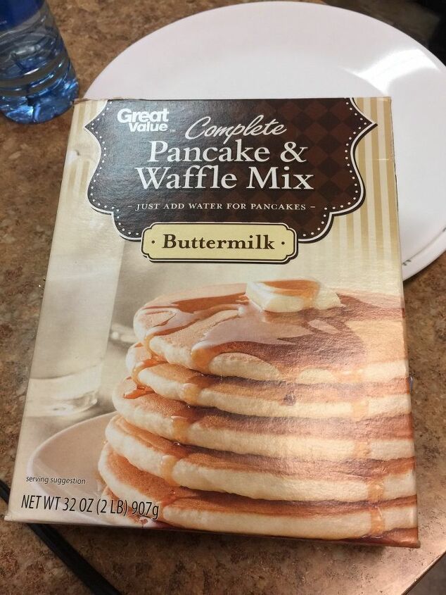 making waffles from a mix, From Kroger or Walmart