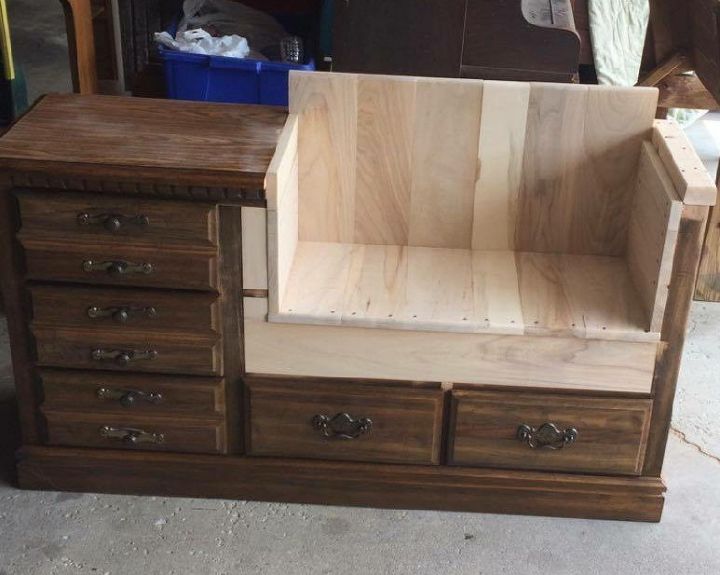 too many dressers but needing a bench