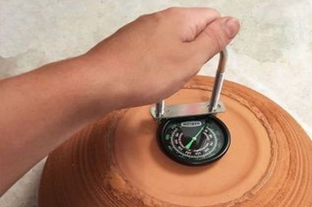 3 ideas to use terracotta pots you definitely haven t seen before, Step 7 Mark and drill hole for the handle