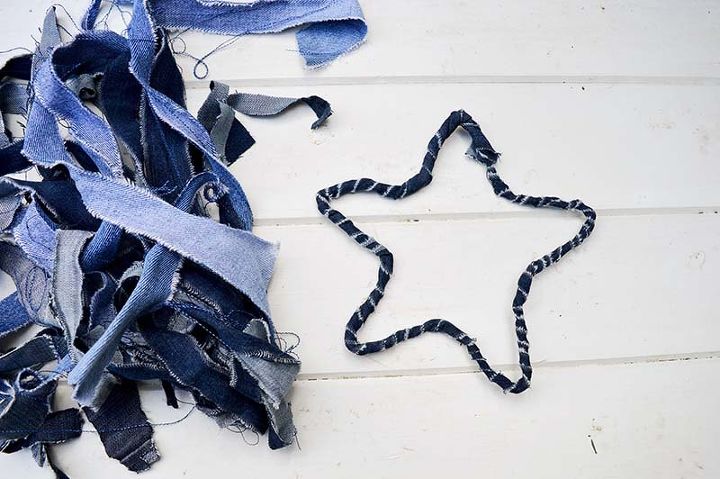 como fazer decoraes de frias de estrelas de jeans e estopa