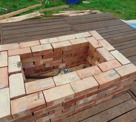 pallet deck with fire pit
