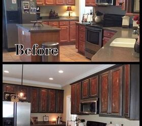 Gel Stain Vs Paint On Kitchen Cabinets | www.resnooze.com