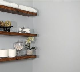 how to make floating shelves the easy way