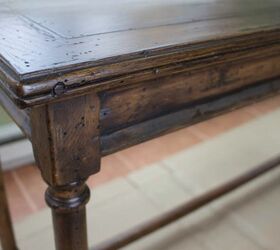 console table before after
