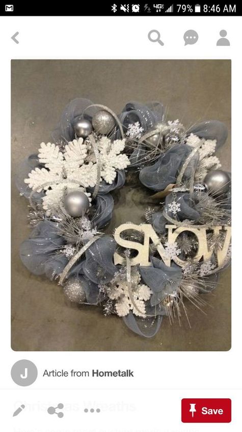 q i m looking for a specific wreath made by hometalk