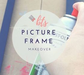 cheap picture frame makeover