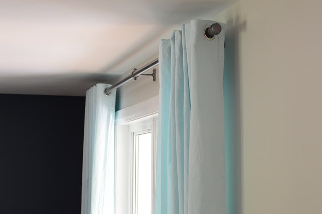 How To Make Inexpensive Curtains Rods Using Plastic Pipe