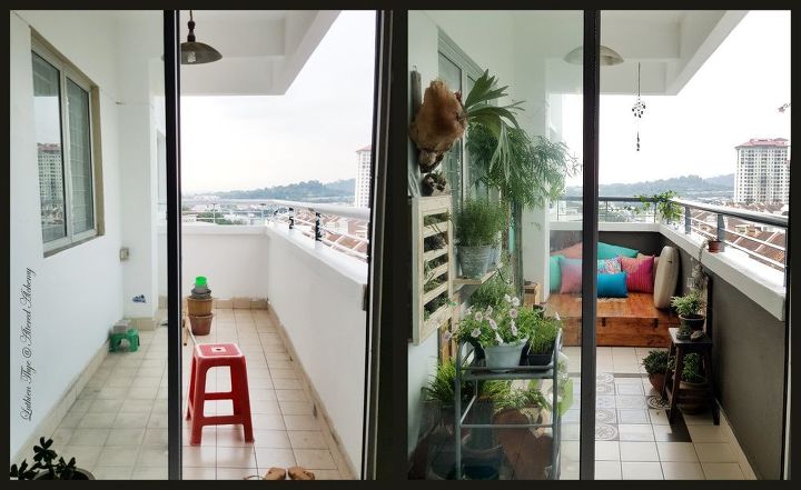 diy bohemian balcony makeover hometalk diy bohemian balcony makeover hometalk