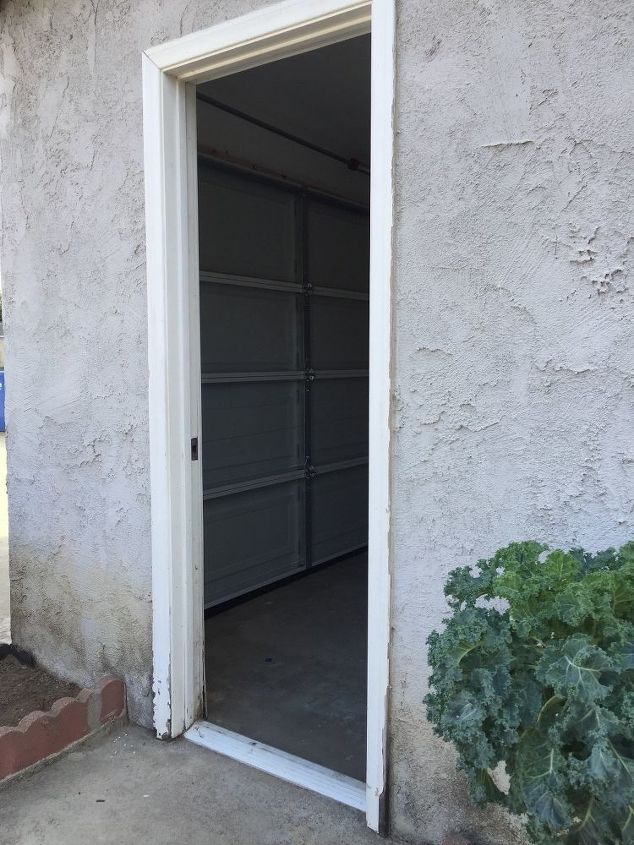 Side door of garage water damage | Hometalk Side door of garage water damage | Hometalk
