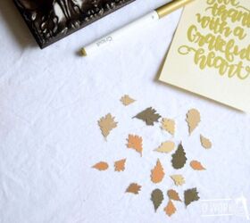 diy thanksgiving craft a thrift store upcycle