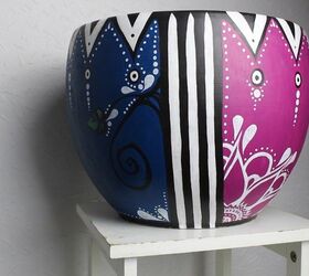 Hand-Painted Plant Pot | Hometalk