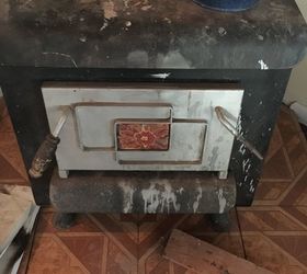Is there a way to dress up an old wood burning stove Hometalk