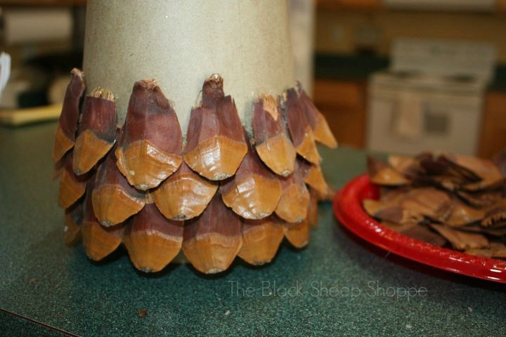 rboles de navidad de conos de pino