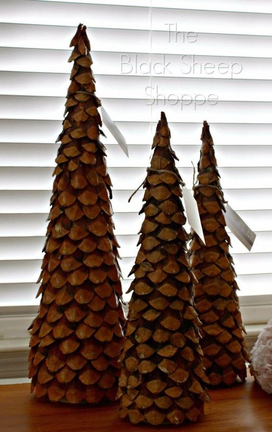 rboles de navidad de conos de pino