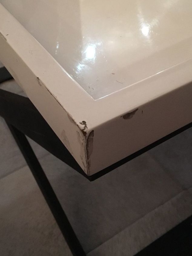 q what s the best way to fix this type of lacquered coffee table