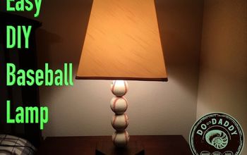 Lámpara de béisbol DIY