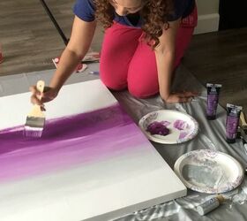 creating ombre wall art
