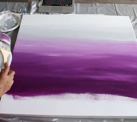 creating ombre wall art