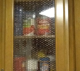 what can i use to update a glass kitchen cabinet door