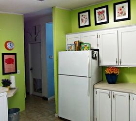 kitchen wallpaper transformation