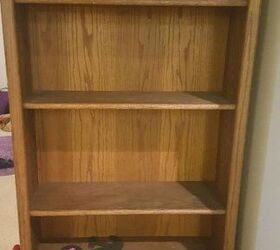 how to stain a wood bookcase