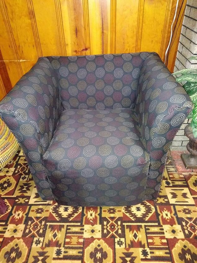 silla tapizada sin coser