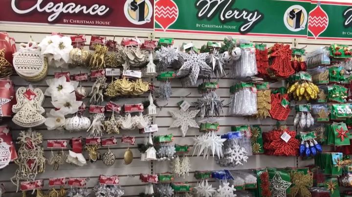 tutorial de decoracin del rbol de navidad de la tienda del dlar