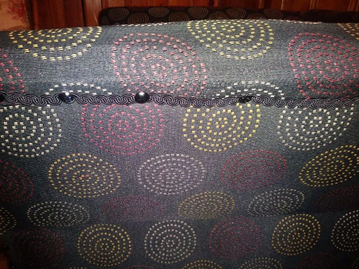 silla tapizada sin coser