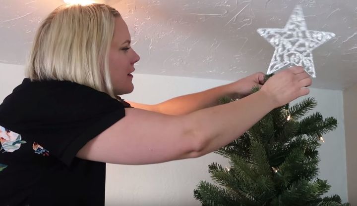 tutorial de decoracin del rbol de navidad de la tienda del dlar