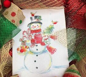 recycled christmas card and more