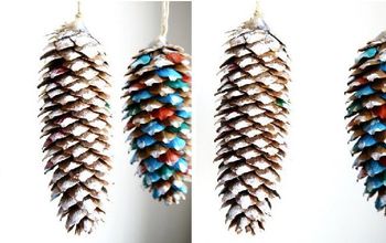 Pine Cone Christmas Ornaments Craft