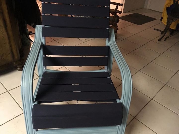 rewebbing a lawn chair without actual webbing