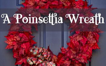 A Poinsettia Wreath