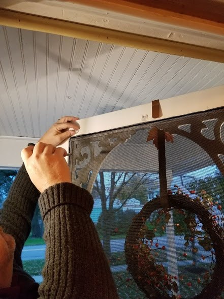 how to weatherproof your vinyl or wood screen door