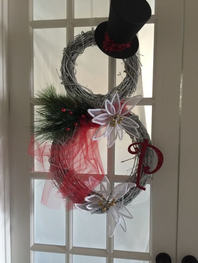 Download Free How To Make A Snowman Wreath Hometalk PSD Mockup Template