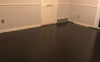 Hardwood Floor Makeover for Under $100!