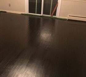 hardwood floor makeover for under 100