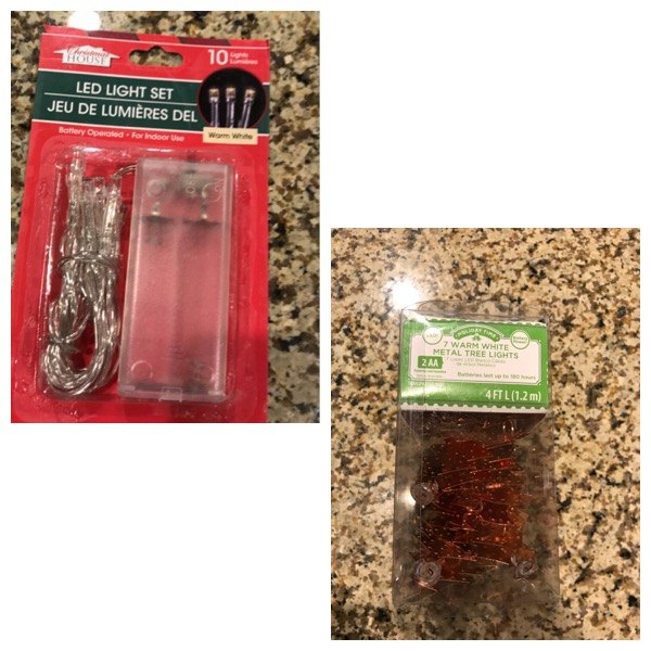 light up holiday bag art