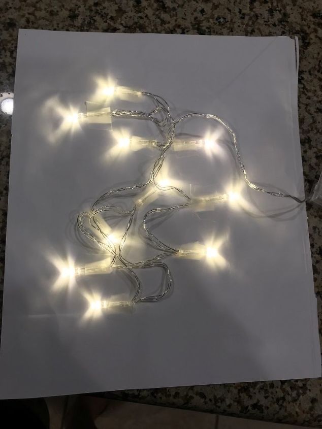 light up holiday bag art