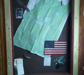 old window turns into a shadow box, Have fun adding peices for a theme