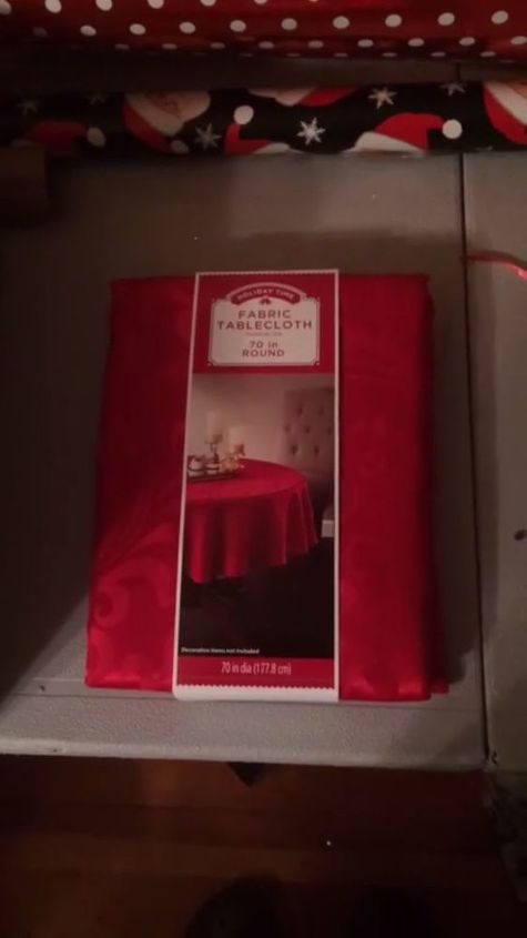 Table Cloth Tree Skirt Hometalk Table Cloth Tree Skirt
