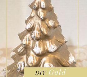 Crea un increíble árbol de Navidad de estilo retro "Glam" DIY