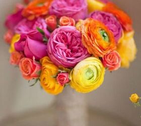 30 mesmerizing ways to decorate with artificial flowers, Assemble A Vibrant Bouquet