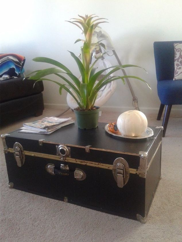 q any ideas on how to upcycle a storage trunk