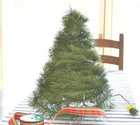 diy christmas tree from wire hangers