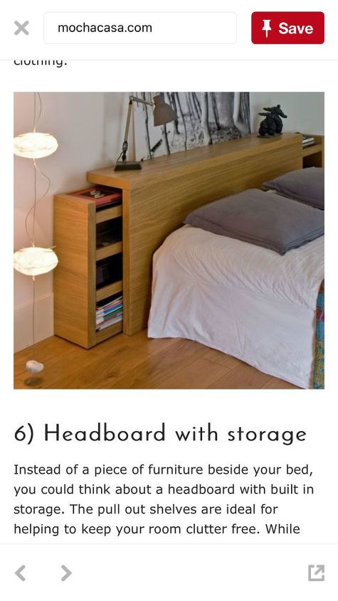 q has anyone made a headboard for cpap users