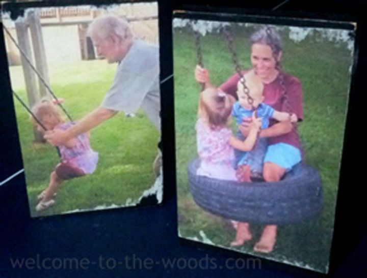 transfer a printed photo to wood the easy way
