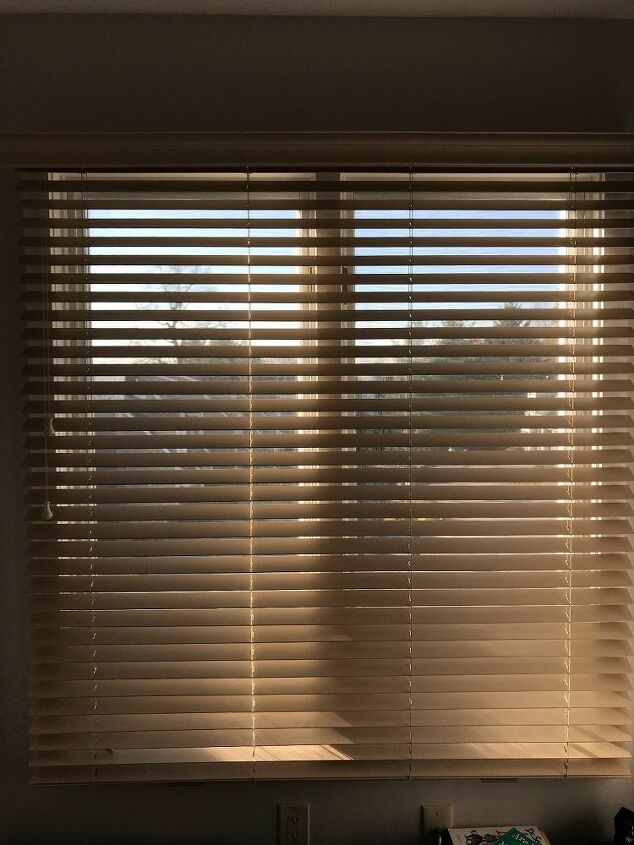 q can i change the color of my pricey 2 year old wooden blinds